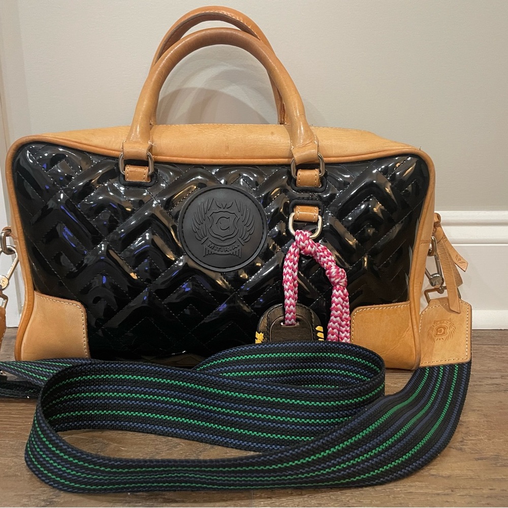 Consuela Inked Satchel